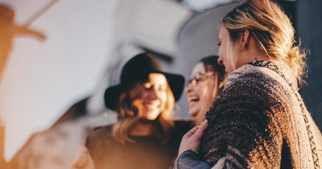 pcos women talking with each other by opening up to relief stress