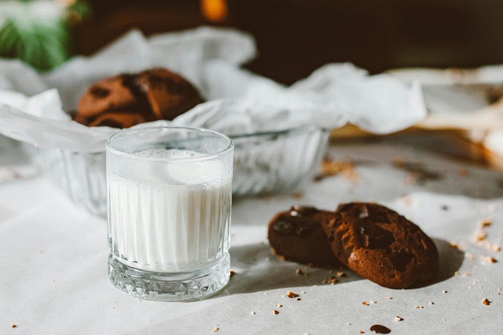 milk and cookies
